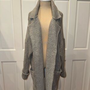 Brandy Melville Gray Teddy Jacket
